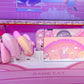 Charging Dock for Nintendo Switch, Charging Station for Nintendo Switch Joy Cons and Nintendo Switch Pro Controllers with LED Indicator - Animal Crossing New Horizons Theme - ECHZOVE