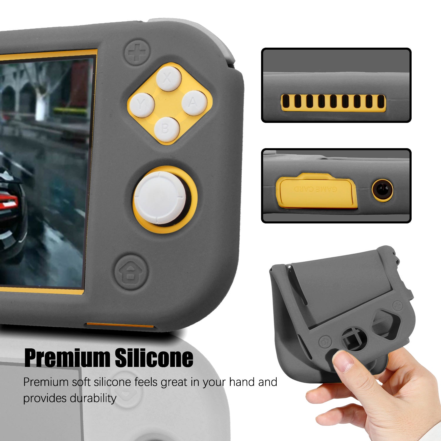 Rubber grips for nintendo hot sale switch