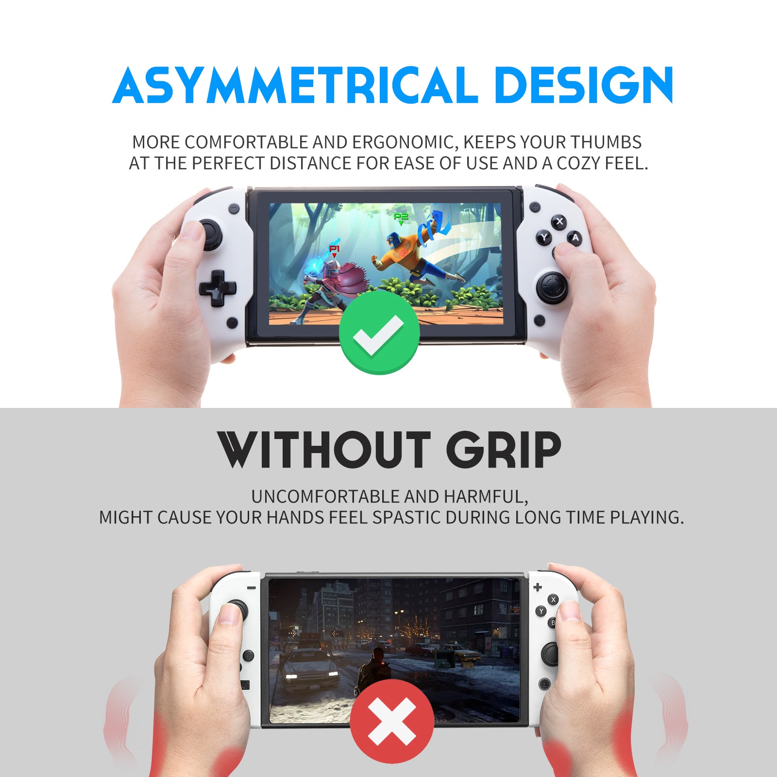 Switch Controller HASACOOL One-Piece Switch Pro Controllers