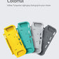 TPU Protective Case for Nintendo Switch lite, Cover Case for Nintendo Switch lite with Kickstand and 4 Game Card Slots - Yellow - ECHZOVE