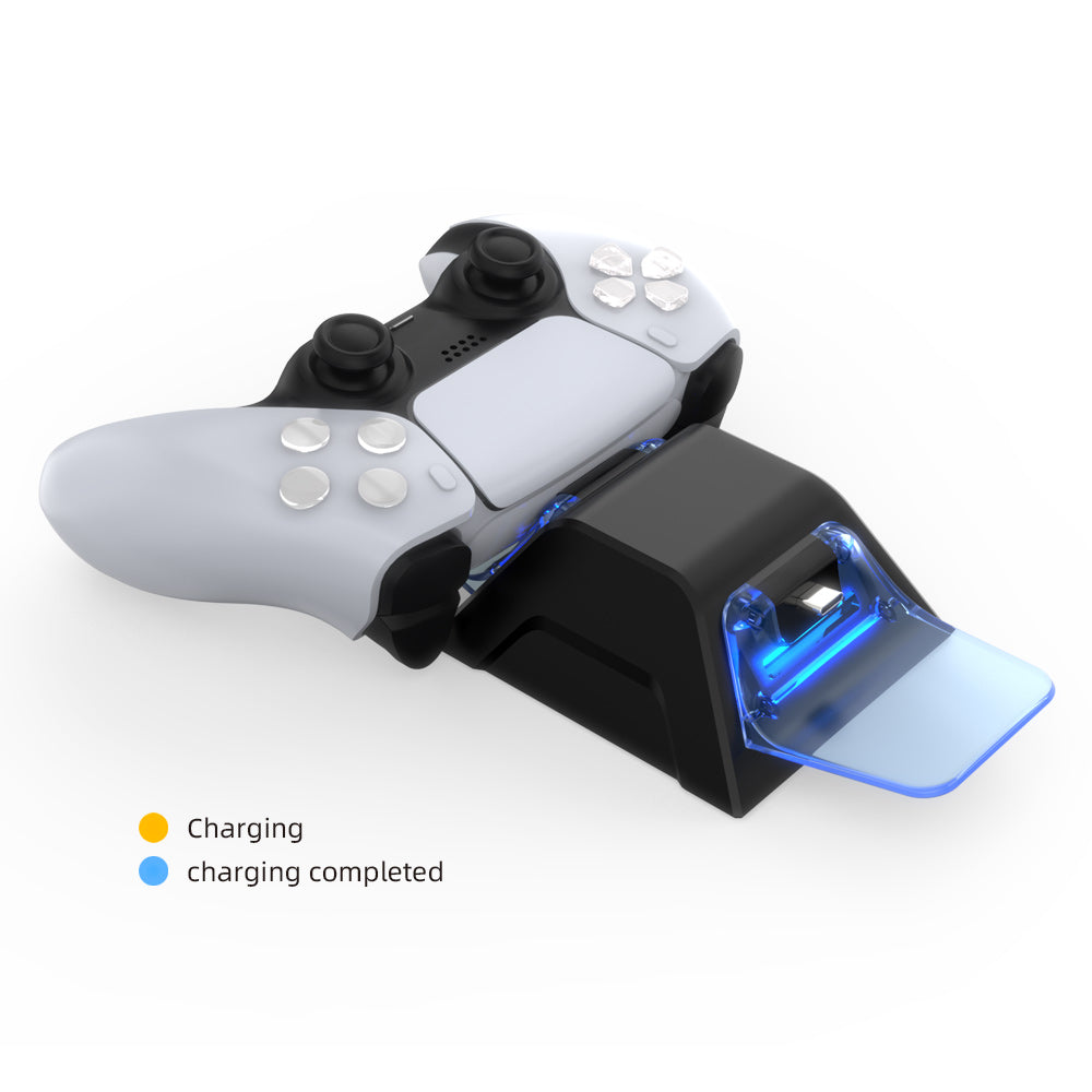 PS5 controller charger station with led indicator