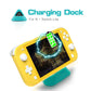 Portable Charging Dock for Nintendo Switch Lite, Switch lite Dock with Type C Input Port and USB Charging Cable - ECHZOVE
