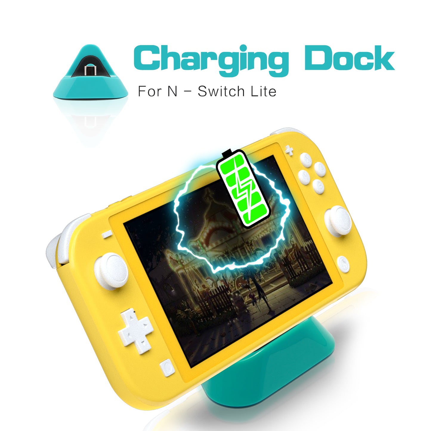 Switch Lite : est-il possible de mettre la console dans le dock et