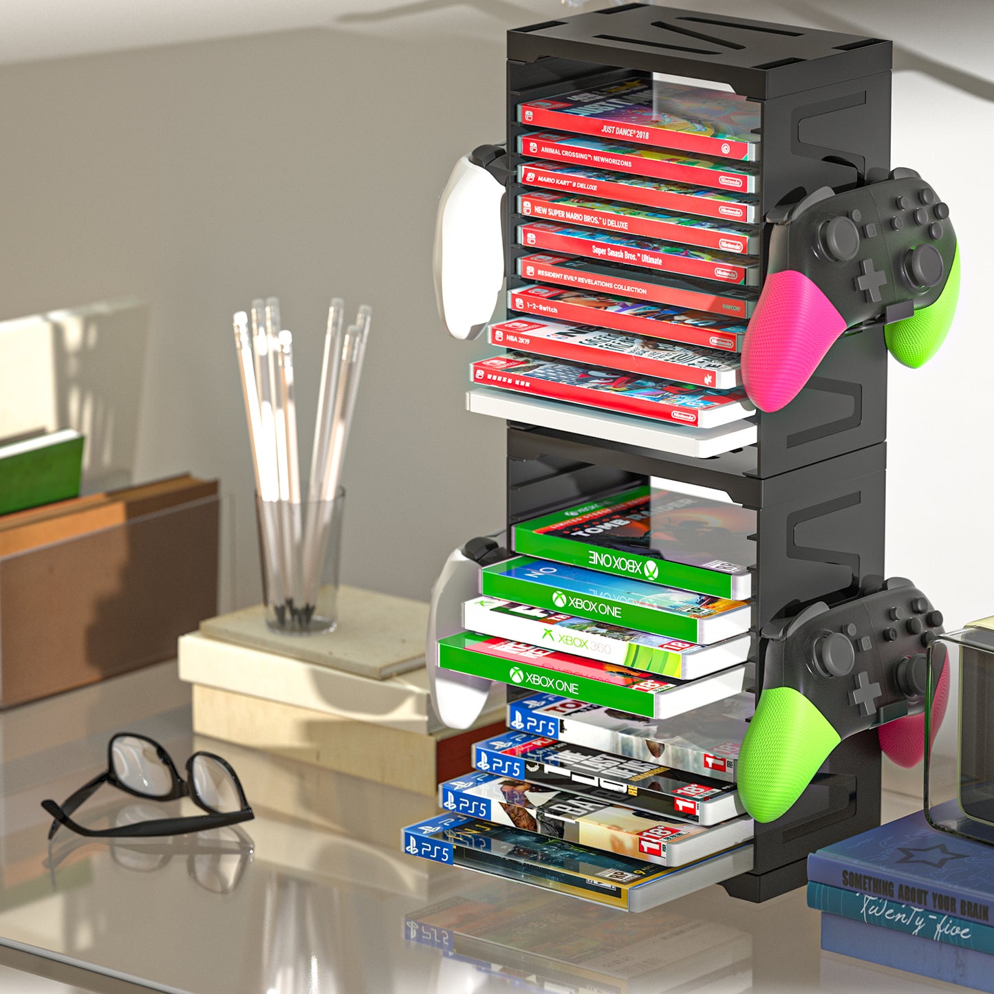 xbox game holder