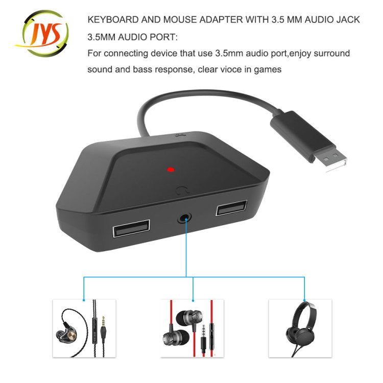 Nintendo switch sale keyboard mouse adapter