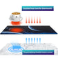 Mouse Pad Large, Large Gaming Mouse Pad Earth, Non-Slip Base, Water Resist Keyboard Pad, Desk Mat for Gamer, Office & Home - 35.5 x 15.75 inches - ECHZOVE