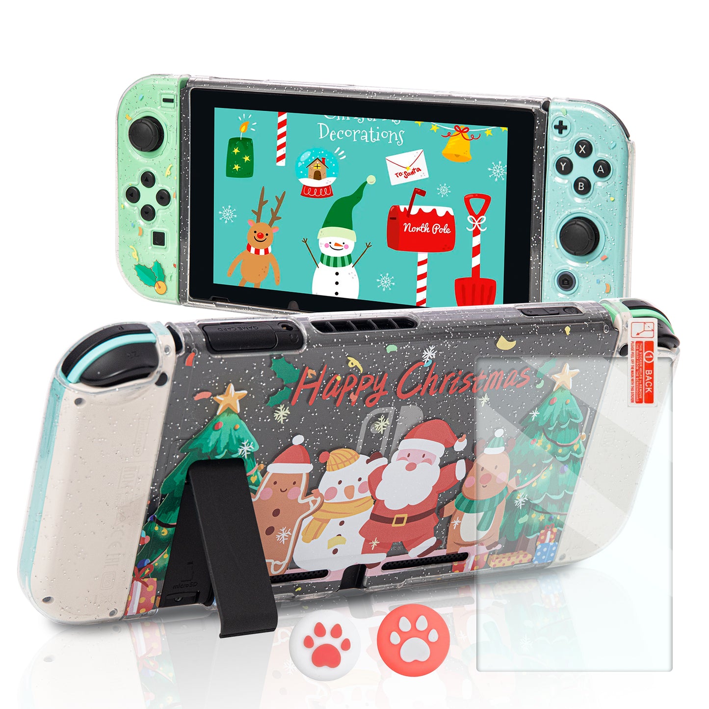 nintendo switch case with screen protector