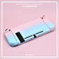 Pink Case for Nintendo Switch, Dockable Case for Nintendo Switch with 2 Cat Claw Thumb Grips - Pink and Blue - ECHZOVE