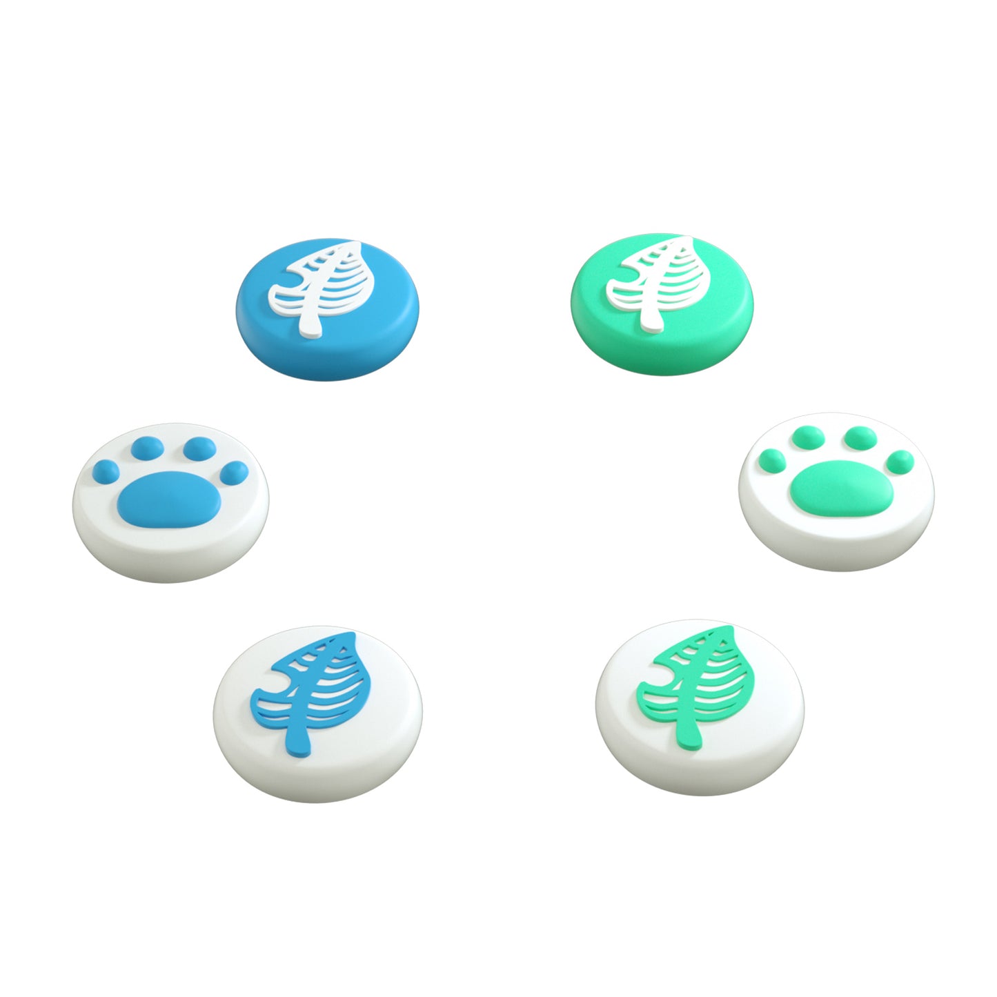 Leaf Thumb Grips for Nintendo Switch lite, Nintendo Switch lite Thumb Grips Animal Crossing - Animal Crossing New Horizons Theme - ECHZOVE