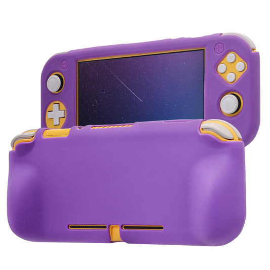 Grip Case for Nintendo Switch Lite, Silicone Case for Nintendo Switch Lite - Purple - ECHZOVE