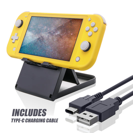 Switch Stand, Adjustable Stand for Nintendo Switch lite with USB Charging Cable - ECHZOVE
