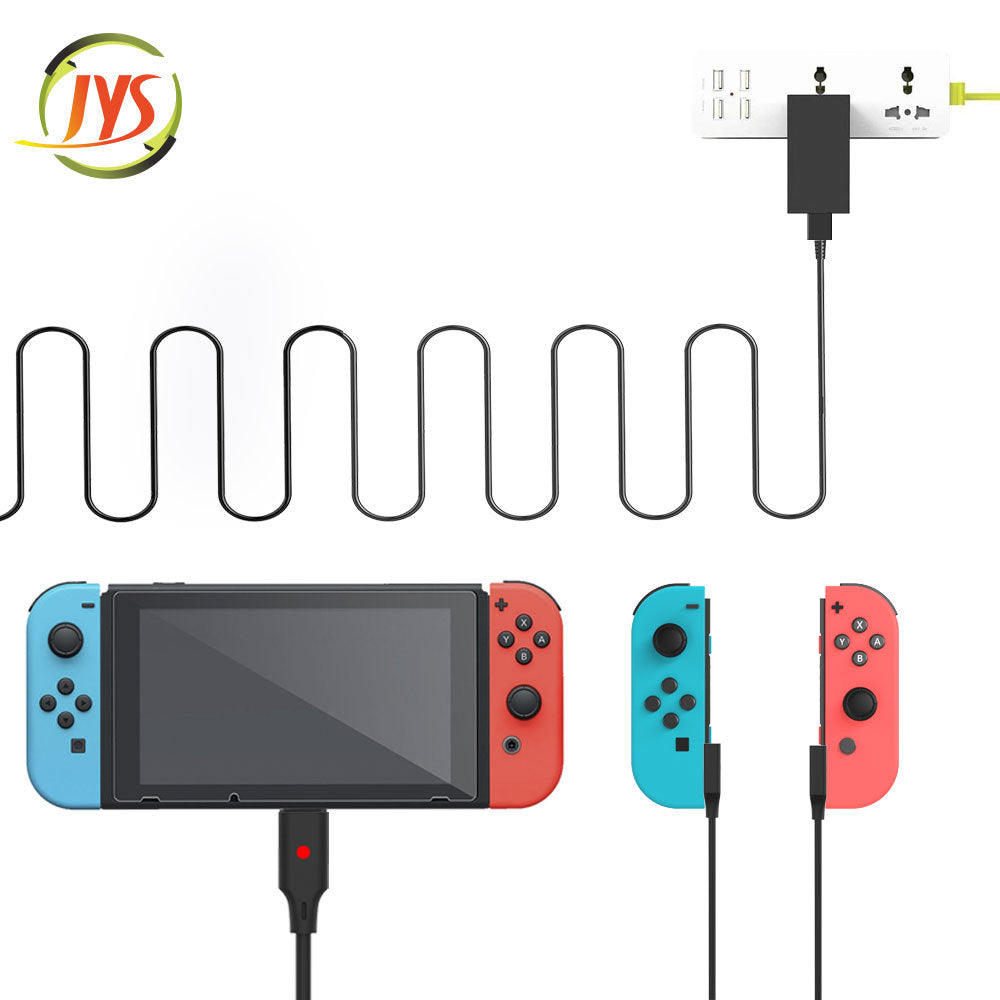 Multi Charger Cable for Nintendo Switch and Switch Joy-Con - 5.9 FT - ECHZOVE