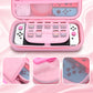 nintendo switch oled pink case