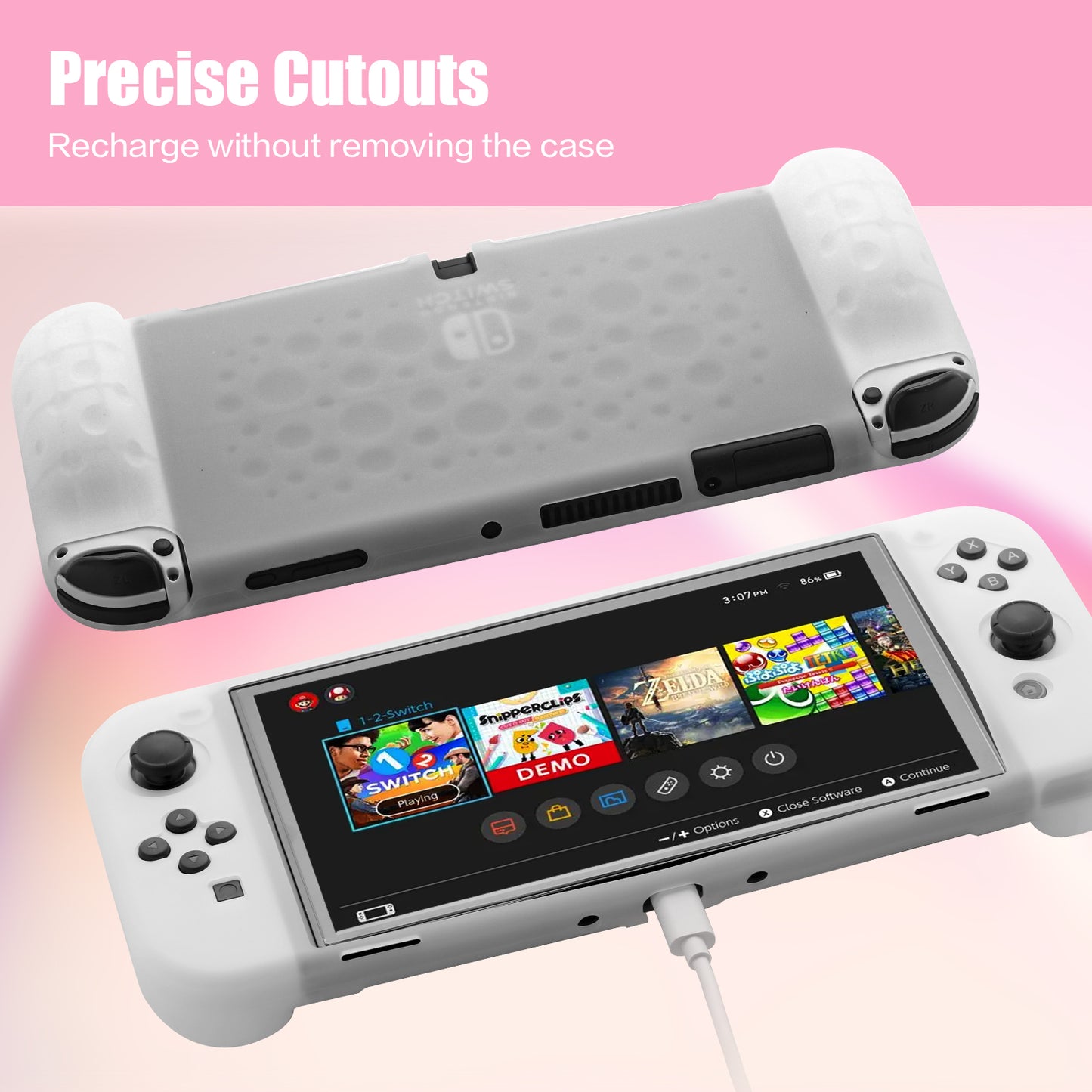 nintendo switch oled protective case