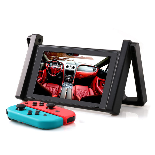 Stand for Nintendo Switch, Holder for Nintendo Switch and Switch Car Mount - Black ( 2 in 1) - ECHZOVE