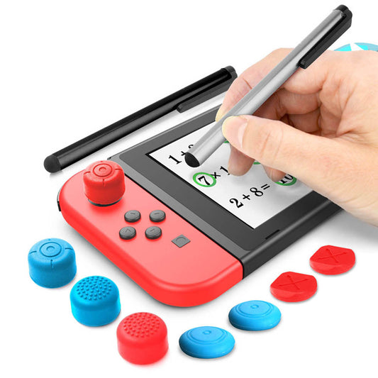 Stylus for Nintendo Switch and 6 Thumb Grips for Nintendo Switch - ECHZOVE