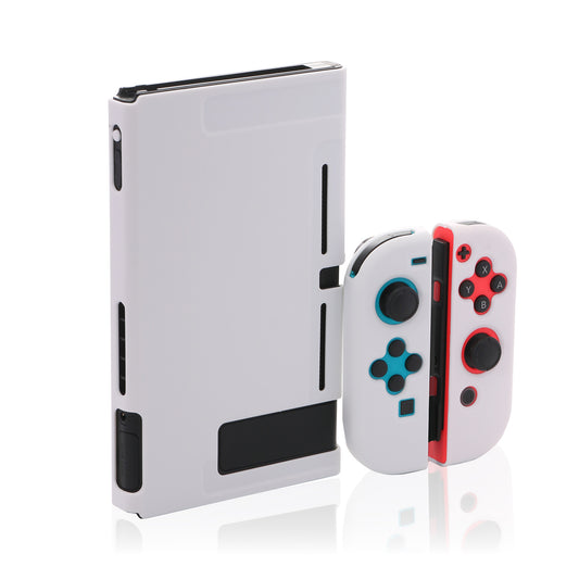 Protective Shell Case for Nintendo Switch, White Hard Case for Nintendo Switch - ECHZOVE