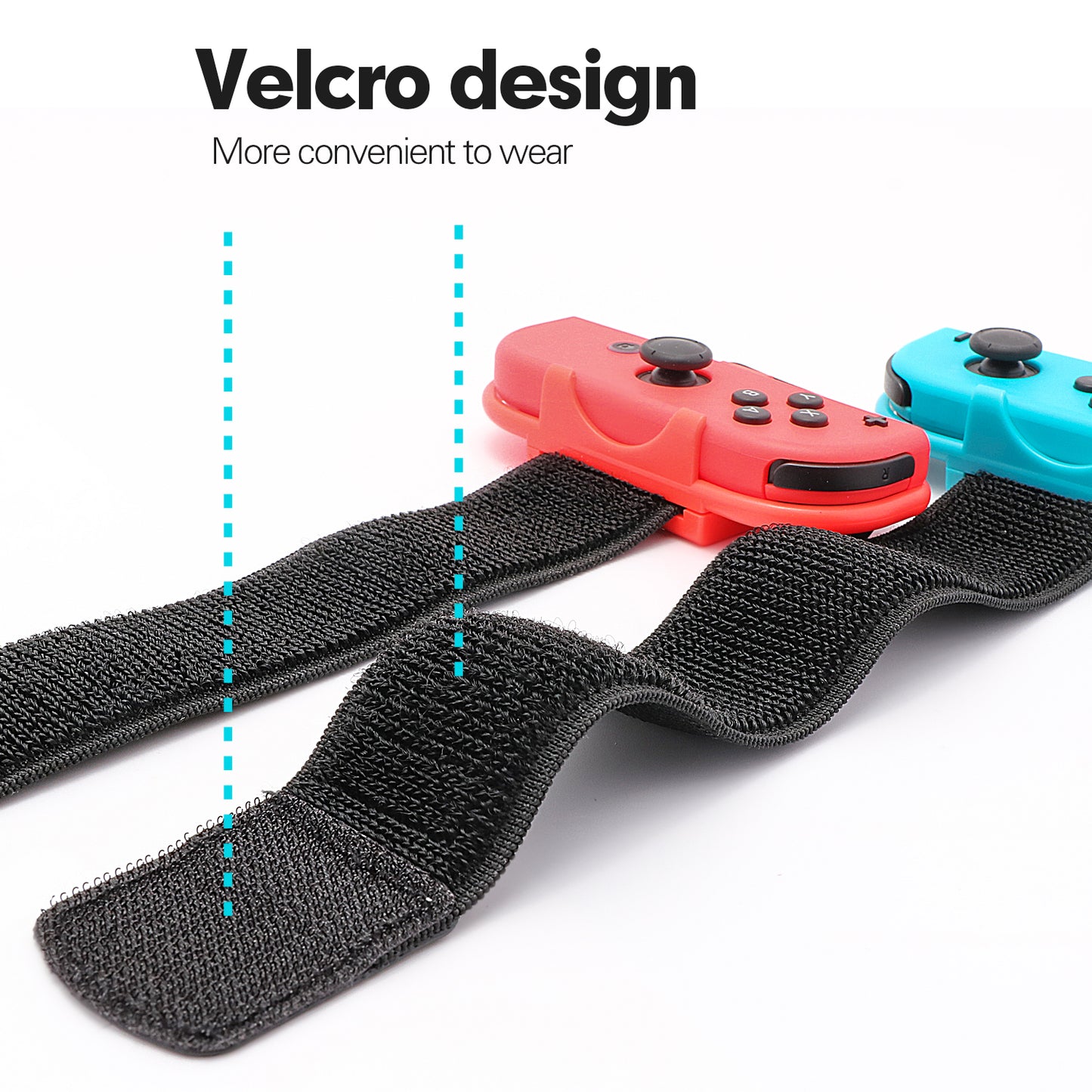 Accessories for Ring Fit Adventure Switch, Leg Strap for Switch Ring Fit Adventure and Wrist Band for Switch Dance 2020 - ECHZOVE