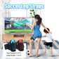 Nintendo Switch Sports Accessories, 10 in 1 Switch Sports Accessories Bundle 2022, Including Switch Leg Straps, Switch Wrist Bands, Switch Tennis Racket, Switch Boxing Grips, and Switch Golf Accessories - Blue and Red