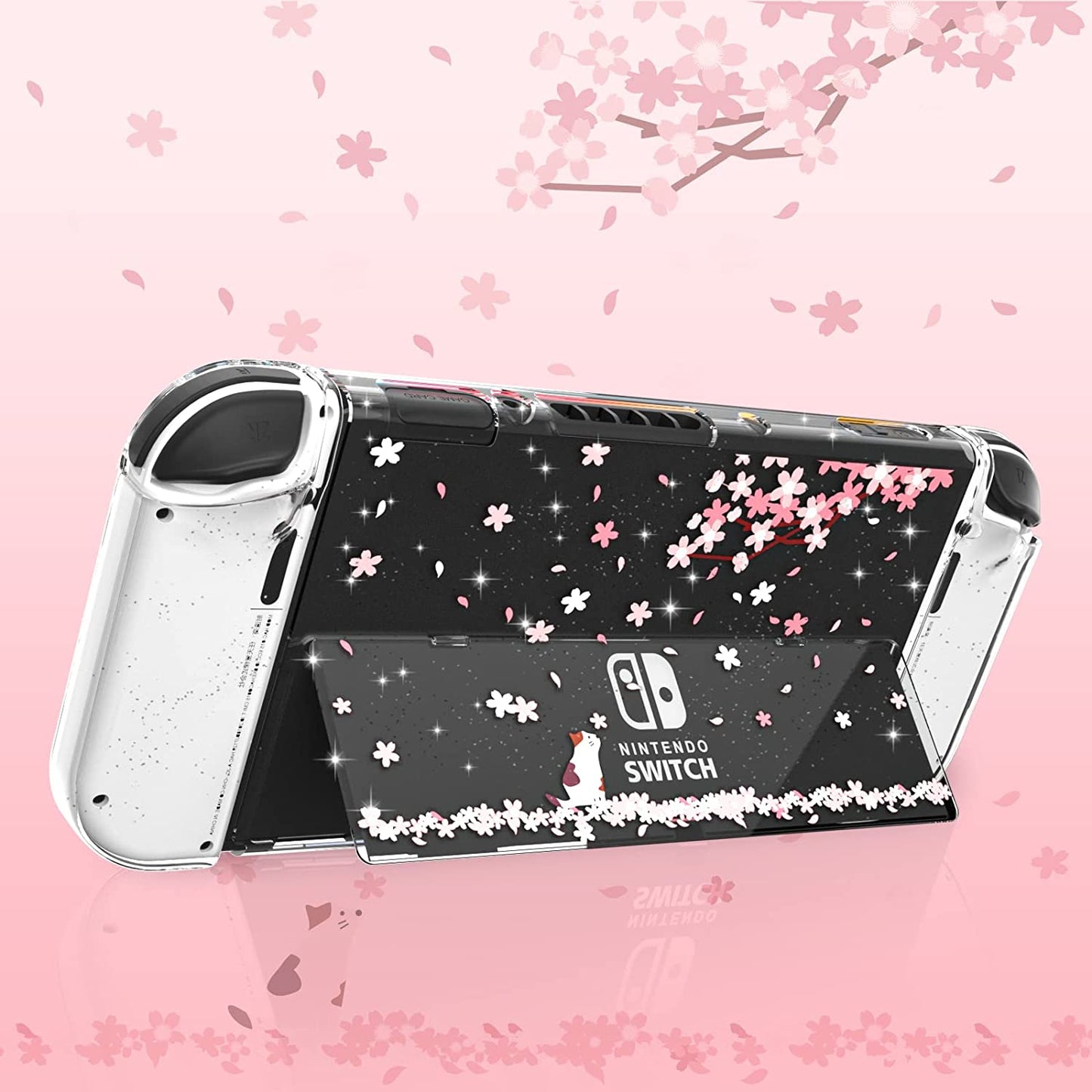 nintendo switch oled flower case