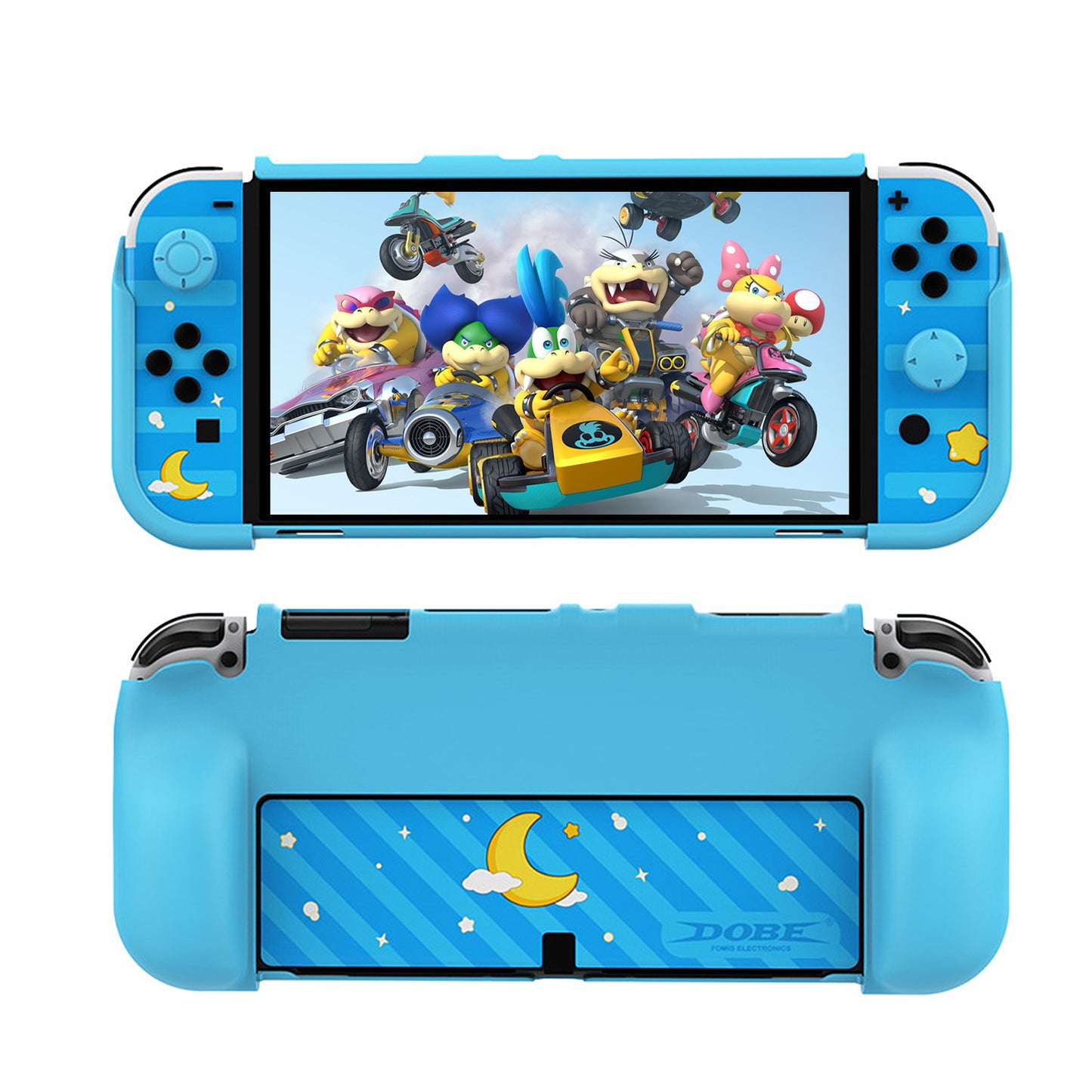 nintendo switch oled blue case