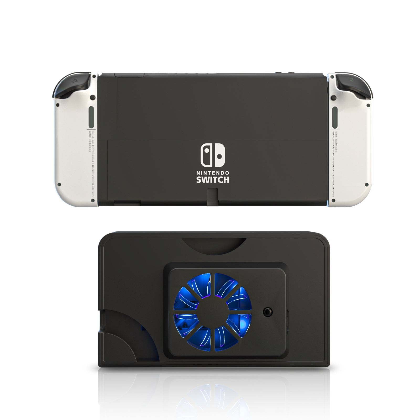 Switch OLED Dock Fan, Cooling Fan for Nintendo Switch OLED, USB Powered - ECHZOVE