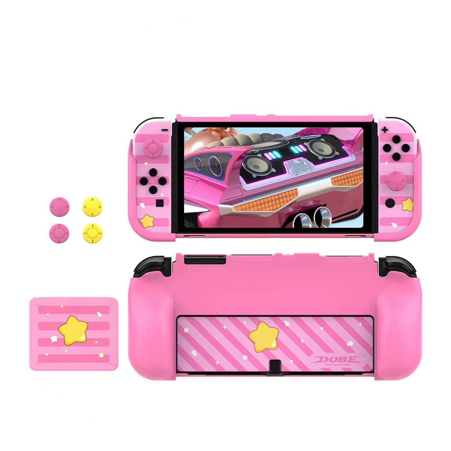 nintendo switch oled pink accessories