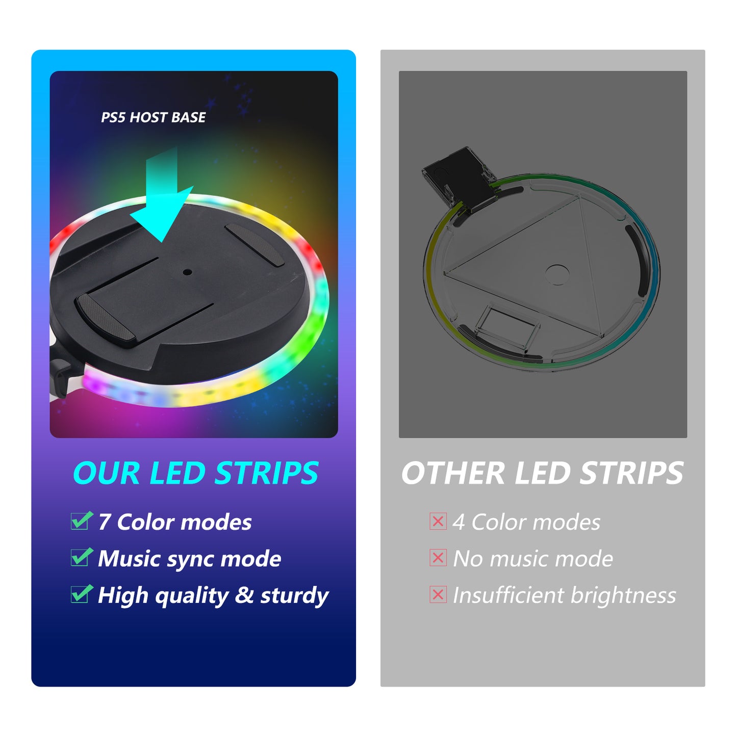 ps5 led light