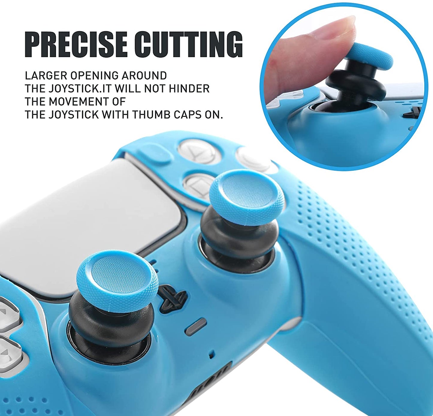 PS5 Controller Accessories, PS5 Controller Skin, PS5 Controller Plate and PS5 Thumb Grips