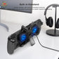 Steam Deck Cooling Fan, Dual Cooling Fan for Nintendo Switch, Switch OLED or Steam Deck with Cable - Black