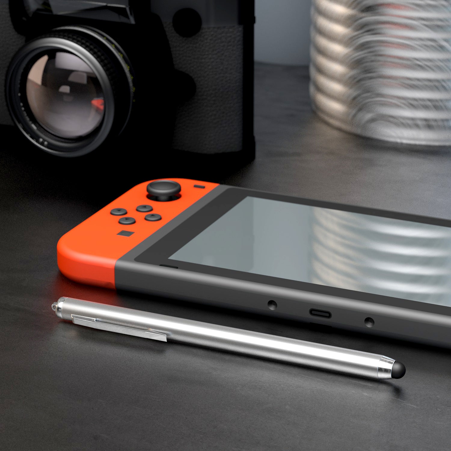 Stylus Set for Nintendo Switch, Stylus for Nintendo Switch and Thumbgrips for Nintendo Switch - ECHZOVE