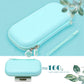 Switch lite Animal Crossing Accessories, Animal Crossing Blue Carry Case with Blue Case for Switch lite, USB C Charger Cable, Thumb Grip Caps, Glass Screen Protector, Shoulder Strap and Wrist Strap - ECHZOVE