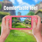 Grip Case for Nintendo Switch lite, Protective Cover Case Compatible with Switch lite - Coral - ECHZOVE