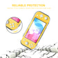 TPU Case for Nintendo Switch Lite, Clear Protective Case for Nintendo Switch Lite with Tempered Glass Screen Protector - Clear - ECHZOVE