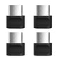 ECHZOVE 4-Pack USB Type C Adapter, Designed PS5 Controller Charging Station, Detachable Compatible with Many PS5 Controllers with Type-C Charging, Prevent Scratches on The DualSense Controller