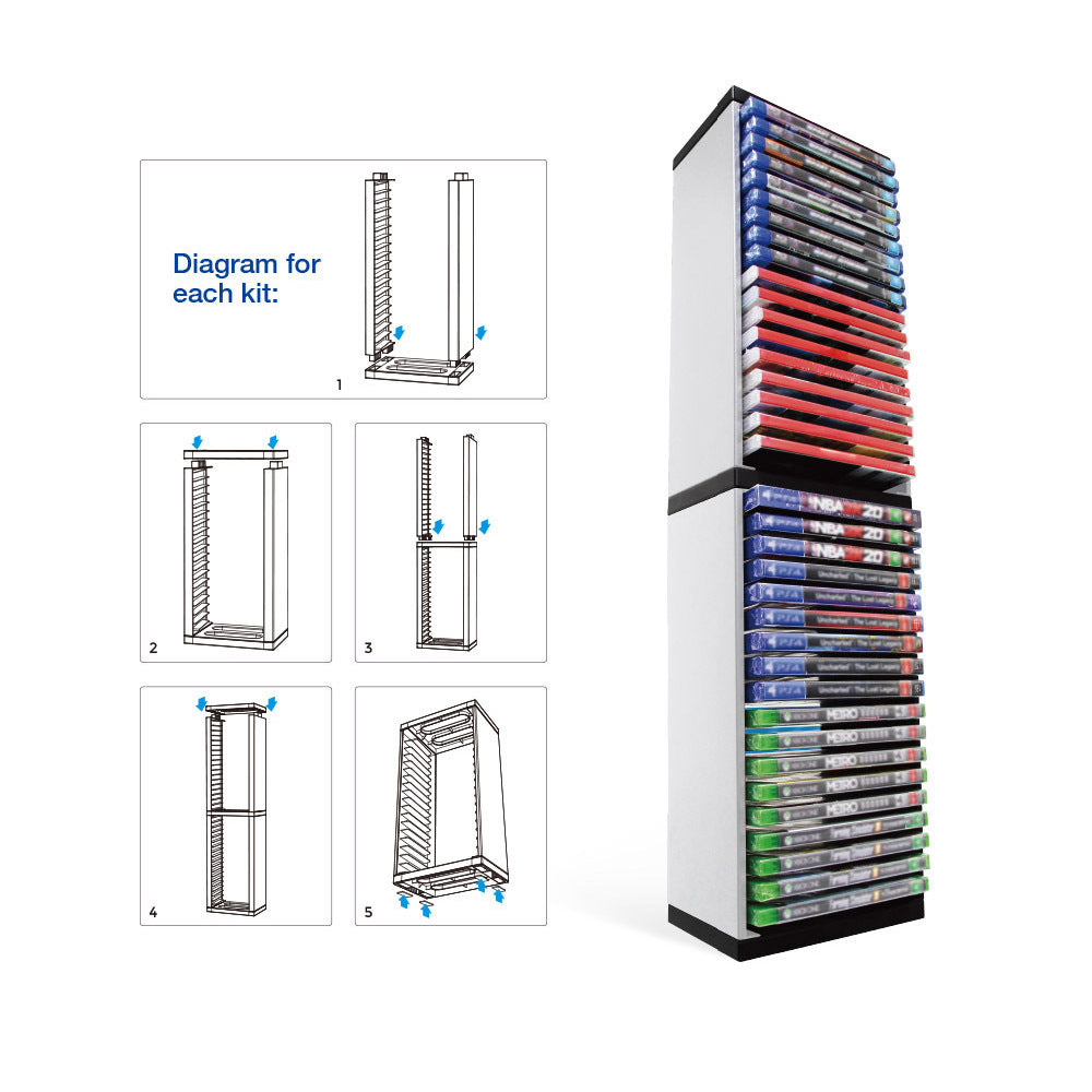 Video Game Storage Tower