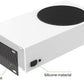Dust Plugs Compatible with Xbox Series S, Dust Filter Kit Compatible with Xbox Series S, Include 8 Silicone Series S Dust Protector and 2 PVC Series S Mesh Filter Covers